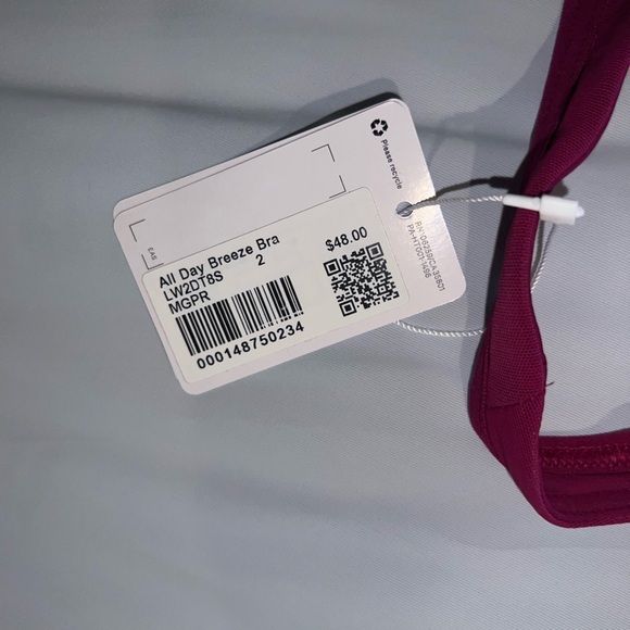 Lululemon All Day Breeze Bra NWT Size 6 - Picture 2 of 4